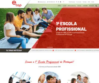 Etap.edu.pt(Escola Tecnológica) Screenshot