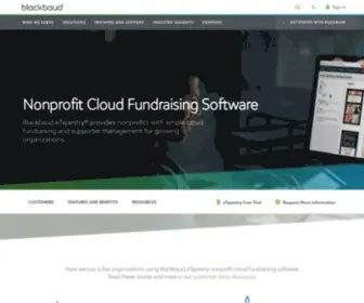 Etapestry.com(ETapestry Cloud Fundraising Software) Screenshot