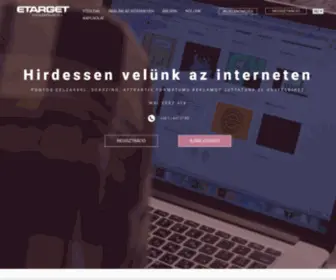 Etarget.hu(Reklám) Screenshot
