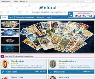 Etarot.ro(Dacă cauţi un clarvăzător sau un astrolog care să te ajute să) Screenshot