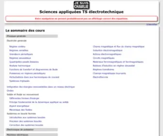 Etasc.fr(Sciences) Screenshot