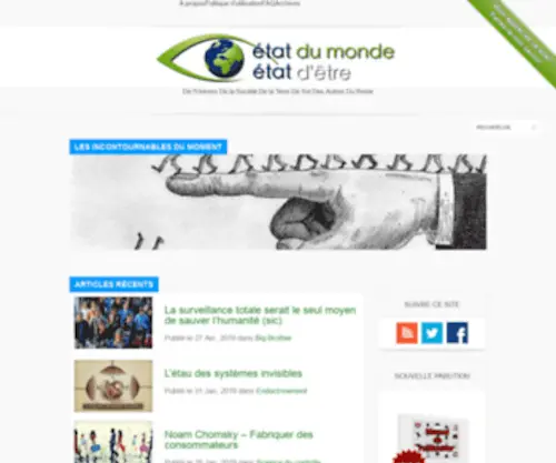Etat-DU-Monde-Etat-D-Etre.net(État) Screenshot