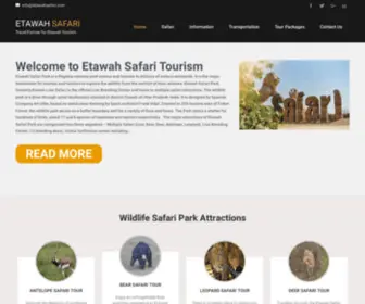 Etawahsafari.com(Etawah safari park) Screenshot