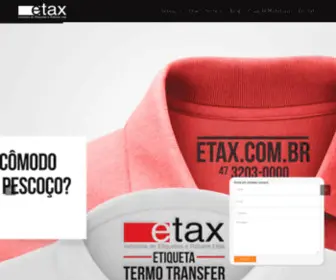 Etax.com.br(Etiquetas e Rótulos) Screenshot