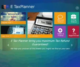 Etaxplanner.com(Etaxplanner) Screenshot