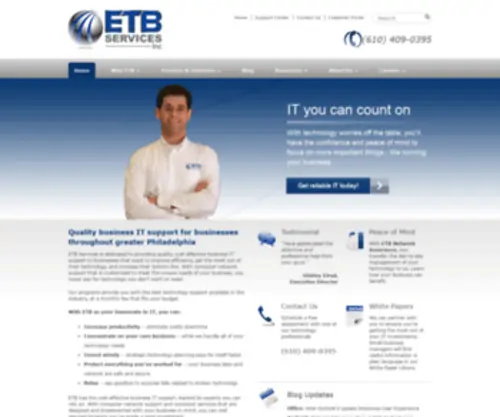 Etbservices.com(ETB Services) Screenshot