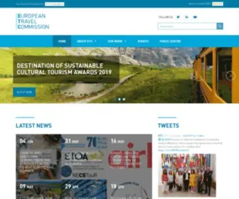 ETC-Corporate.org(The european travel commission (etc)) Screenshot