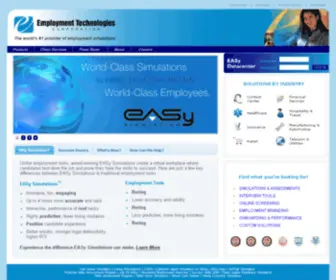 ETC-Easy.com(Employment Technologies) Screenshot