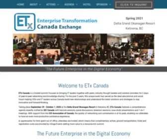 Etcanadaexchange.com(ETx Canada) Screenshot