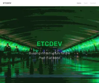 EtCDevteam.com(Home Emerald) Screenshot