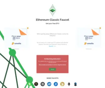 EtcFaucet.info(Free Ethereum Classic from the ETC Faucet) Screenshot