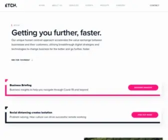 Etchuk.com(Digital customer experience consultancy) Screenshot