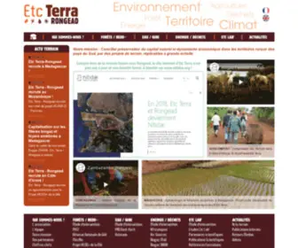 Etcterra.org(My WordPress Blog) Screenshot