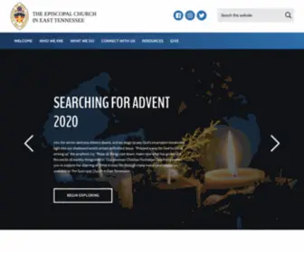 Etdiocese.net(The Episcopal Church in East Tennessee) Screenshot