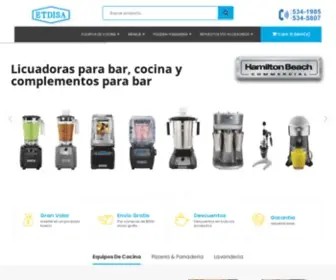 Etdisa.com.pe(Equipos de Cocina) Screenshot