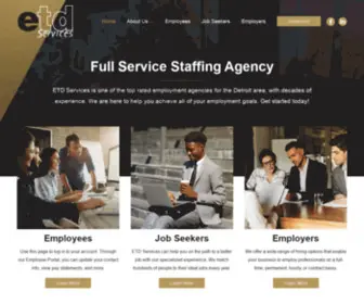 Etdservices.com(ETD Services) Screenshot
