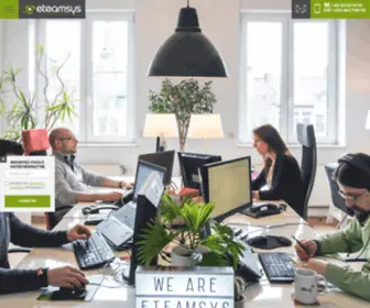 Eteamsys.lu(Agence de marketing digital) Screenshot