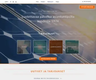 Etec.fi(Aurinkosähkö) Screenshot