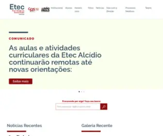 Etecalcidio.com.br(Alcídio) Screenshot