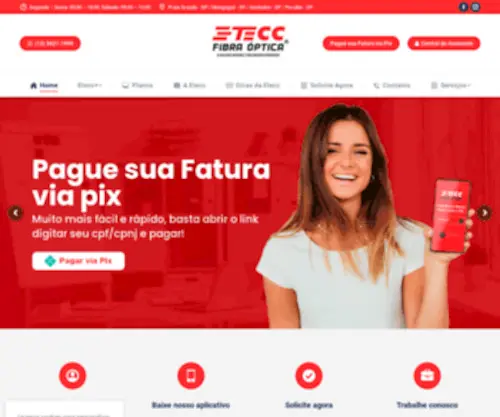 Eteccnet.com.br(Eteccnet) Screenshot