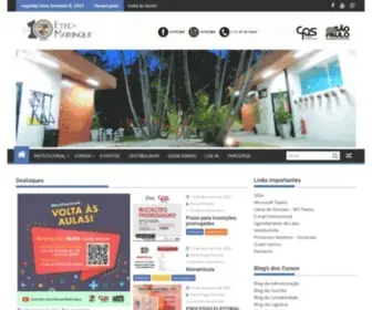 EteCDemairinque.com.br(Um novo conceito em Ensino) Screenshot