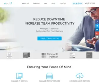 Etech7.com(Managed IT Services) Screenshot