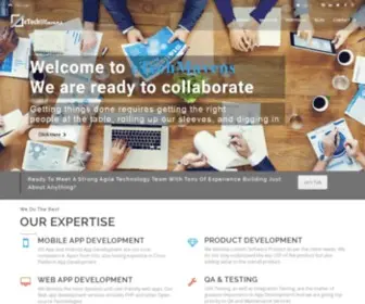 Etechmavens.com(Software development company) Screenshot