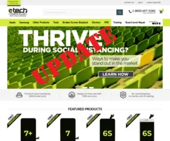 Etechparts.com(ETech Parts Plus) Screenshot