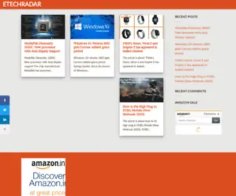 Etechradar.com(The Tech Source) Screenshot
