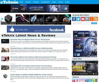 Eteknix.com(The Best Technology & Gaming News and Reviews) Screenshot