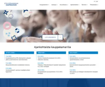 Etela-PohJanmaankauppakamari.fi(Etelä) Screenshot