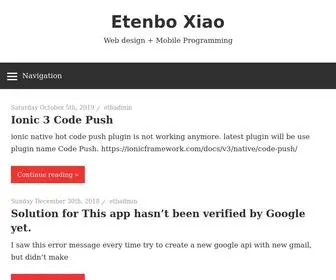 Etenbo.com(凯发app下载网) Screenshot