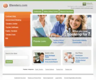 Etenders.com(Etenders) Screenshot