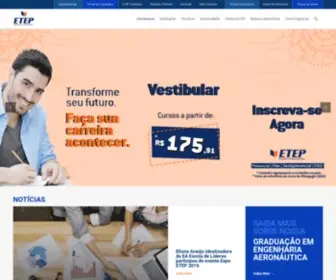 Etep.edu.br(ETEP Faculdades) Screenshot