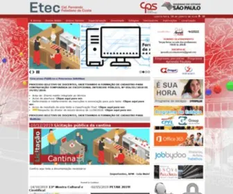 Etepiracicaba.org.br(Etec Cel) Screenshot