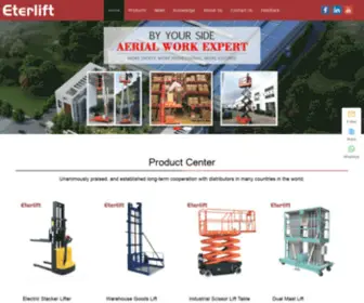 Eterlifts.com(China Lift Table) Screenshot