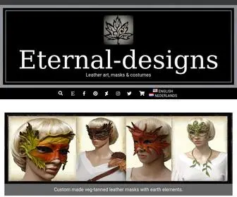 Eternal-Designs.com(Leather art) Screenshot