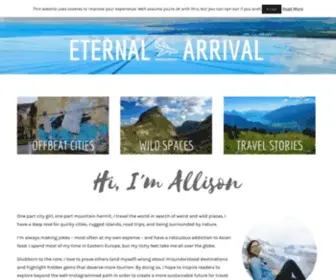 Eternalarrival.com(Eternal Arrival) Screenshot