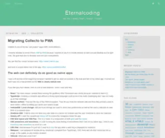 Eternalcoding.com(Eternalcoding) Screenshot