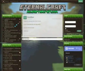 Eternalcraft.com(A Minecraft Server) Screenshot