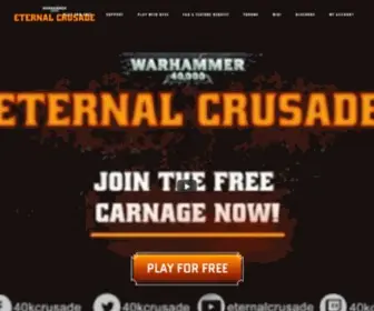 Eternalcrusade.com(Warhammer 40) Screenshot