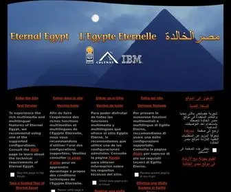 Eternalegypt.org(Eternal Egypt) Screenshot