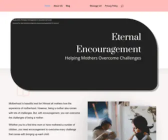 Eternalencouragement.com(Eternal Encouragement) Screenshot