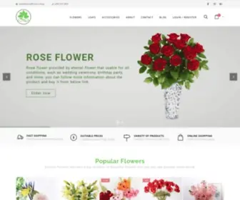 Eternalflowers.shop(An Online Flower Shop) Screenshot