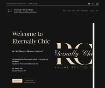 Eternallychicboutique.com(Women's Clothing) Screenshot