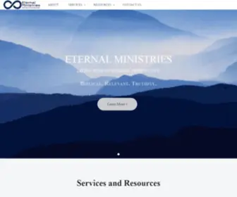 Eternalministries.org(Eternal Ministries) Screenshot