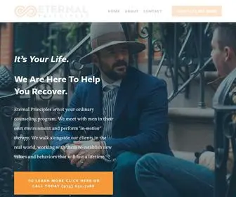 Eternalprinciples.com(Gregory Koufacos) Screenshot