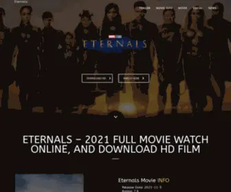 Eternalsfullmovie.net(Eternals (2021)) Screenshot