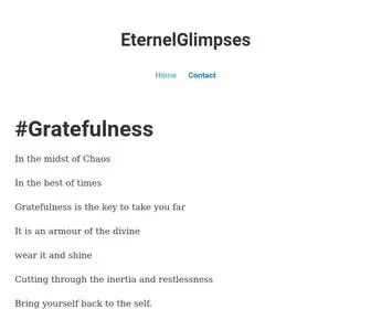 Eternelglimpses.com(EternelGlimpses) Screenshot