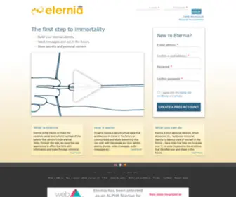 Eternia.com(Eternia) Screenshot